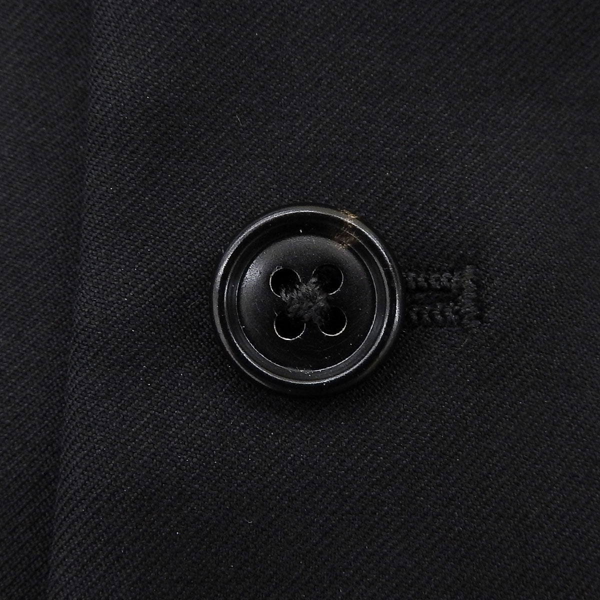 Single-breasted vest #44 black