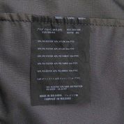2008 Nylon Logo Zip-Up Coat #48 Black