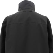 2008 Nylon Logo Zip-Up Coat #48 Black