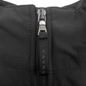 2008 Nylon Logo Zip-Up Coat #48 Black