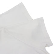 ノバチェックトリムデザイン半袖Tシャツ #M ホワイト