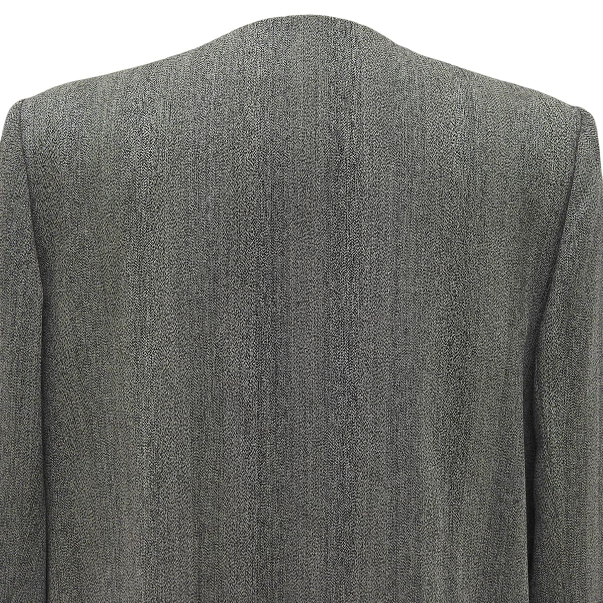 Striped Pattern Jacket #M Gray