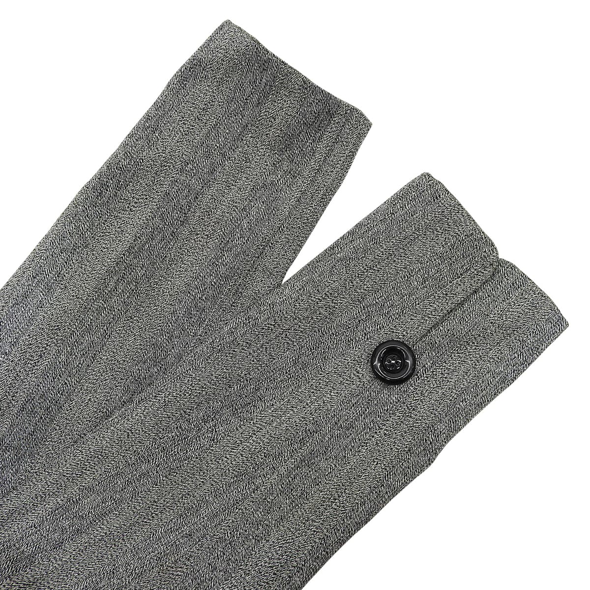 Striped Pattern Jacket #M Gray