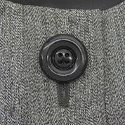 Striped Pattern Jacket #M Gray