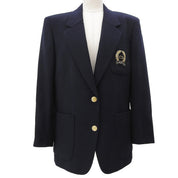 Logo Emblem Jacket #S Navy