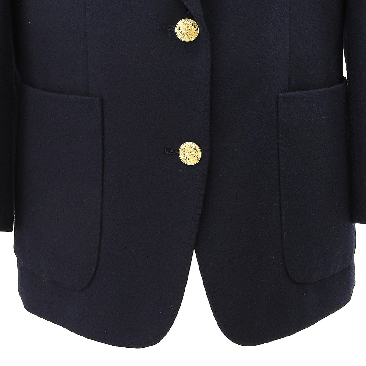 Logo Emblem Jacket #S Navy