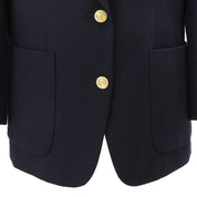 Logo Emblem Jacket #S Navy