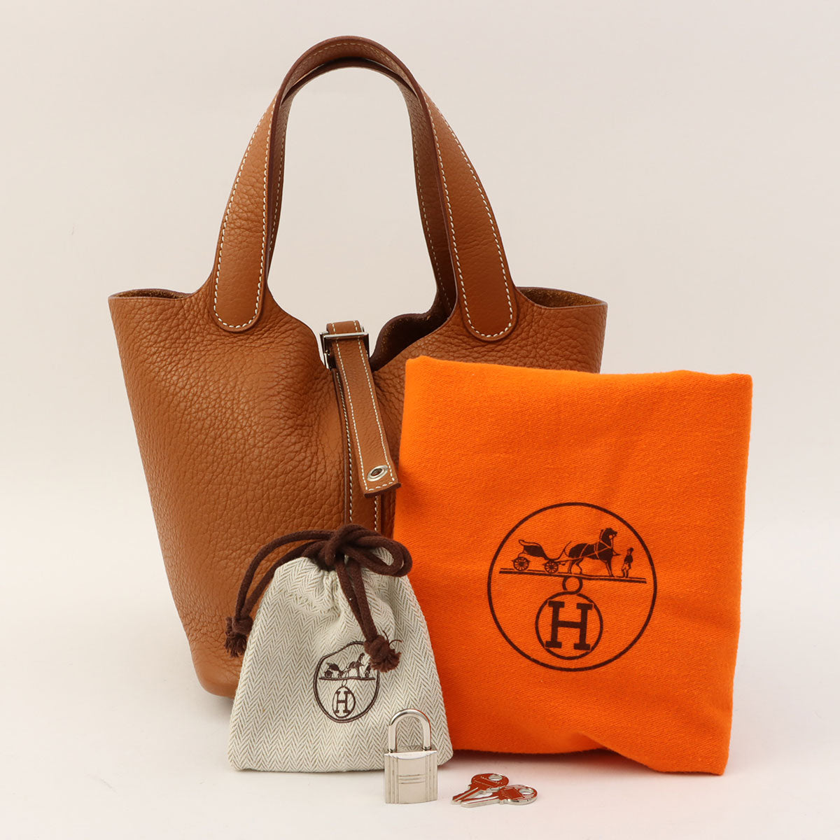 2008年产 Picotin Lock PM 金色