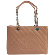 2013年頃製 キャビアスキンGSTトートバッグ ピンクベージュ