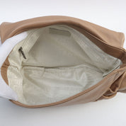 Around 2004 CC Mark Plate Hoop Shoulder Bag Beige