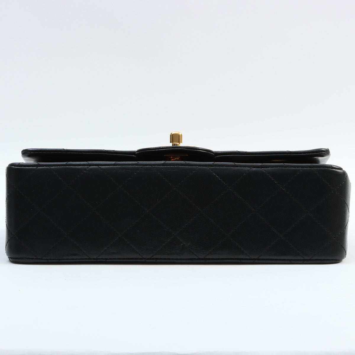 1990's Classic Flap Chain Bag 23cm Black