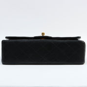 1990's Classic Flap Chain Bag 23cm Black