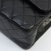 2012 Classic Flap Chain Bag 25cm Black