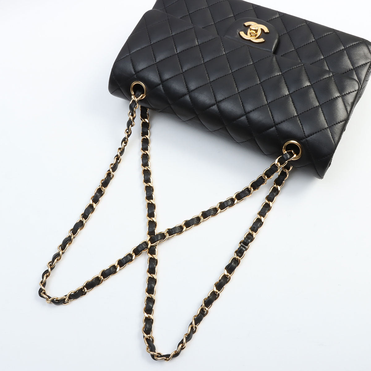 2012 Classic Flap Chain Bag 25cm Black