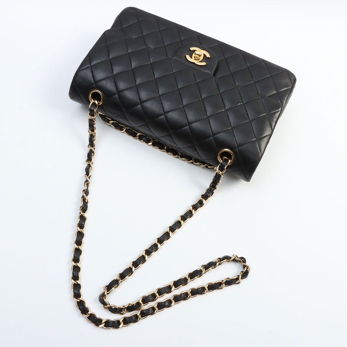 2012 Classic Flap Chain Bag 25cm Black