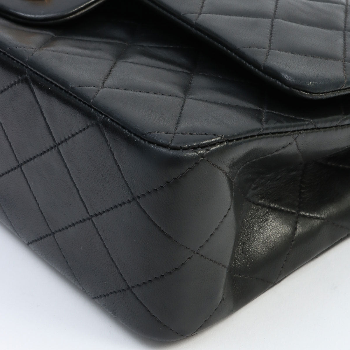 Classic Flap Chain Bag 25cm (circa 1992), black