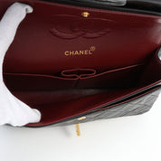 Classic Flap Chain Bag 25cm (circa 1992), black