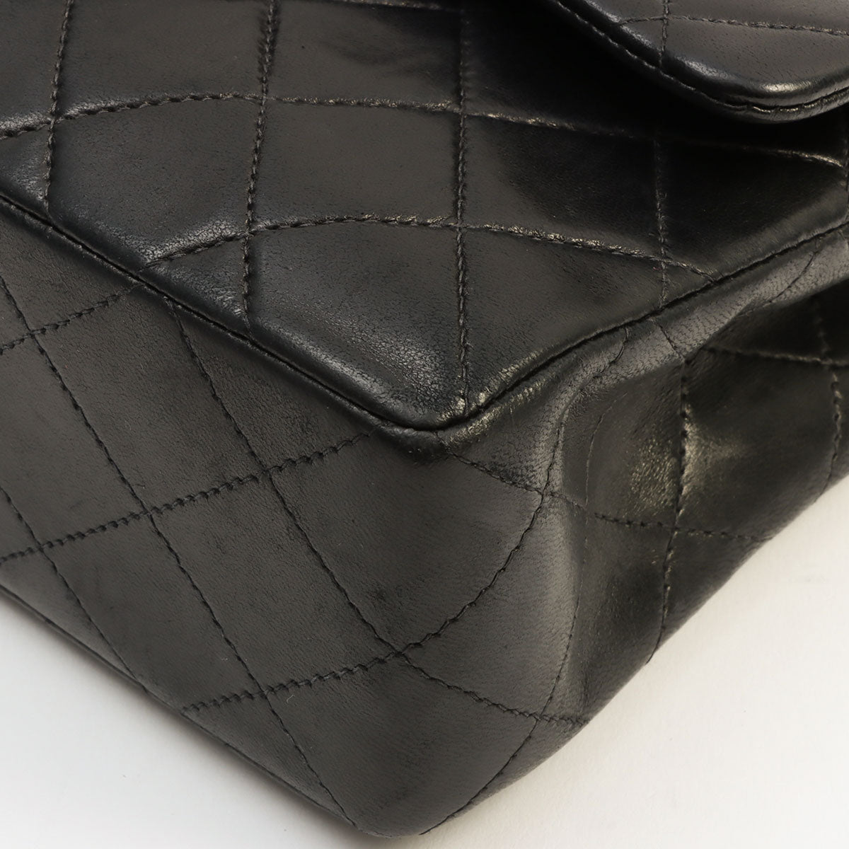 Classic Flap Chain Bag 23cm, made around 2001, black