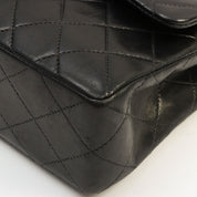 Classic Flap Chain Bag 23cm, made around 2001, black