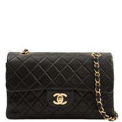 Classic Flap Chain Bag 23cm, made around 2001, black