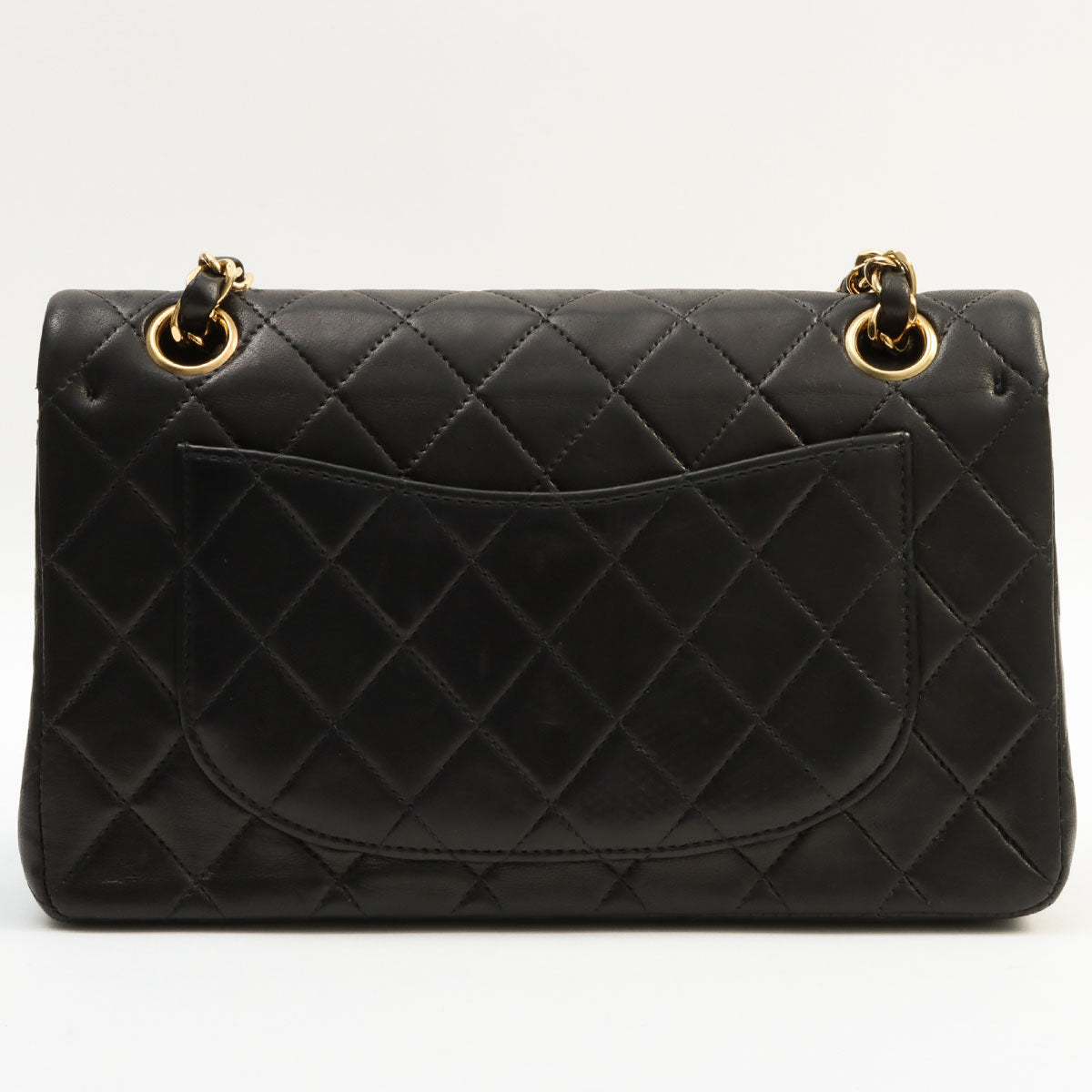 Classic Flap Chain Bag 23cm, made around 2001, black