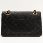 Classic Flap Chain Bag 23cm, made around 2001, black