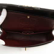 Classic Flap Chain Bag 23cm, made around 2001, black