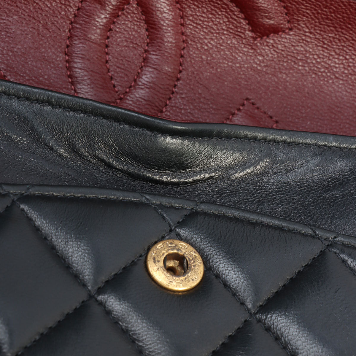 Classic Flap Chain Bag 25cm (circa 1992), black