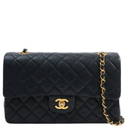 Classic Flap Chain Bag 25cm (circa 1992), black
