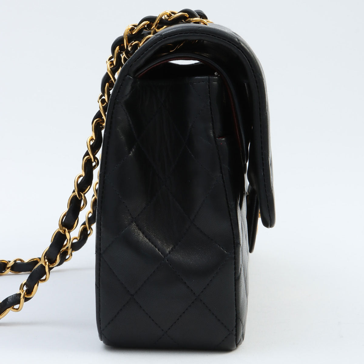 Classic Flap Chain Bag 25cm (circa 1992), black
