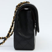 Classic Flap Chain Bag 25cm (circa 1992), black
