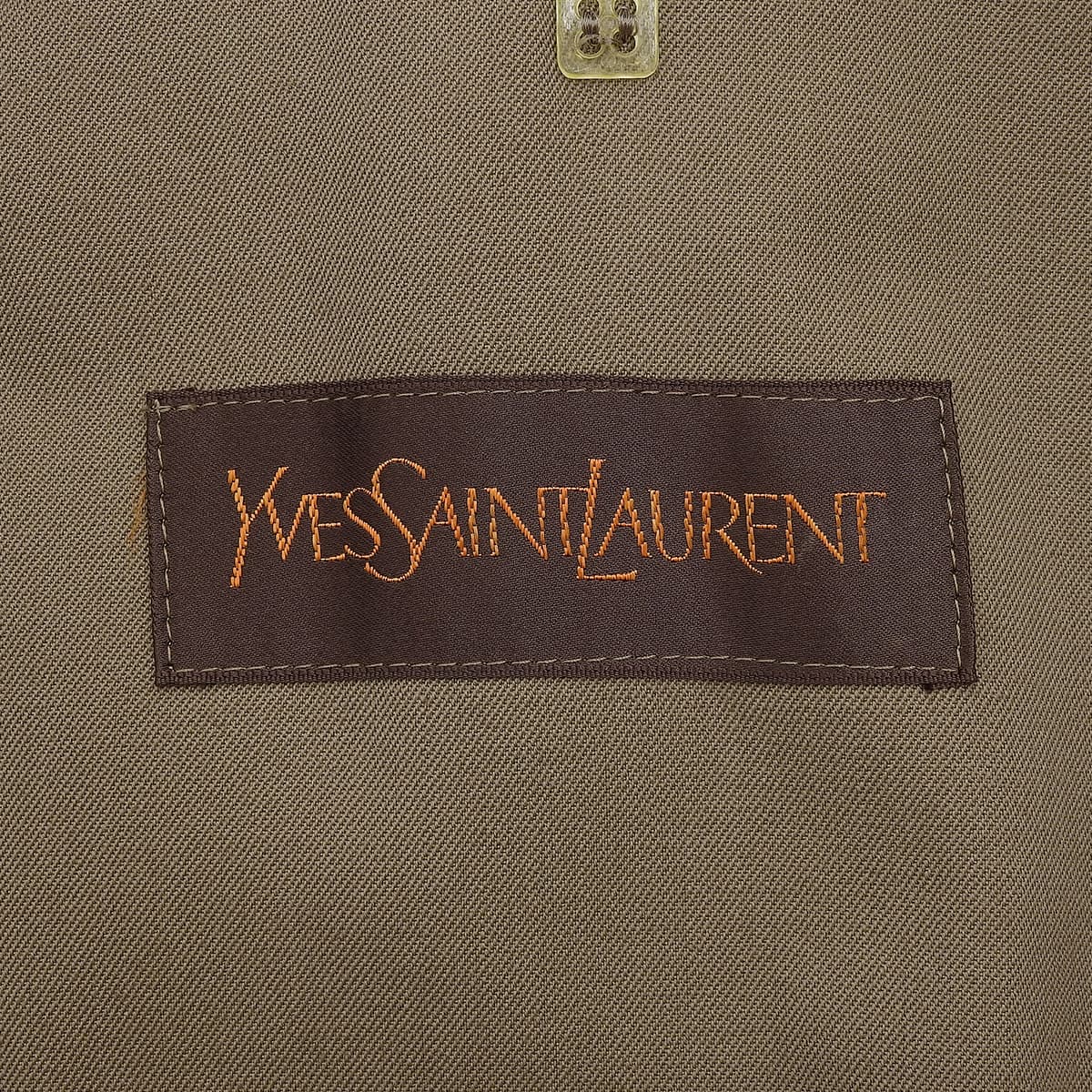 Wool trench coat #L Brown