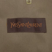Wool trench coat #L Brown