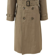Wool trench coat #L Brown