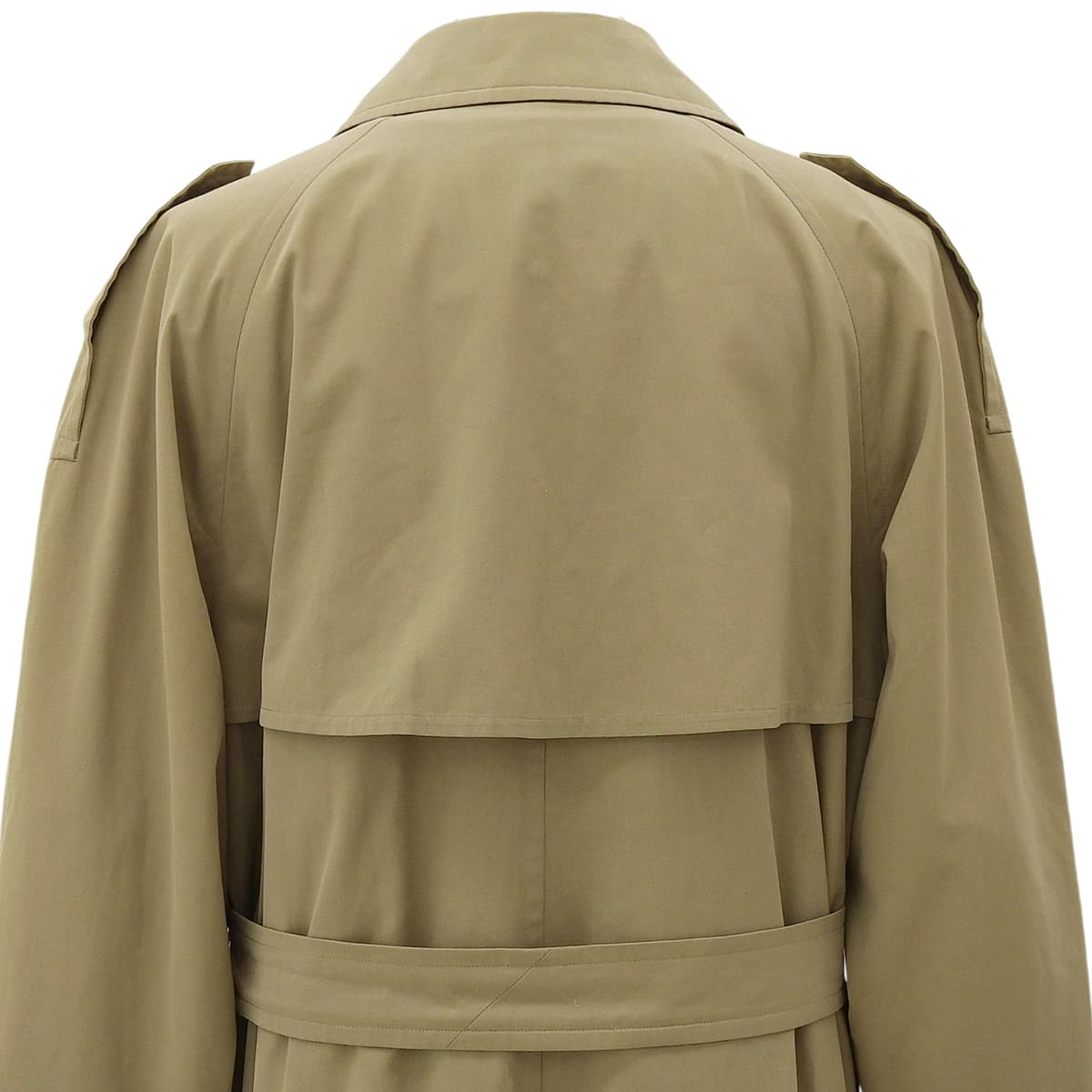 Nova Check Lined Trench Coat #6 Khaki