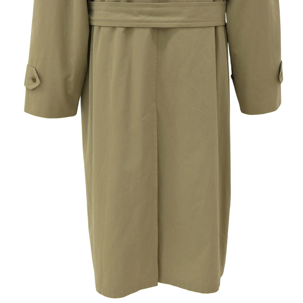 Nova Check Lined Trench Coat #6 Khaki