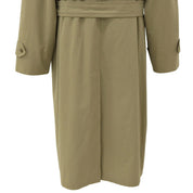 Nova Check Lined Trench Coat #6 Khaki