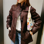 Mouton Design Coat #42 Purple