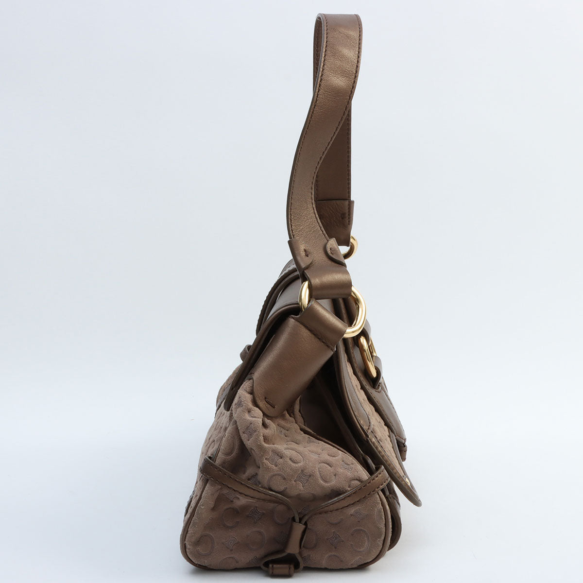 C Macadam One Shoulder Bag Brown