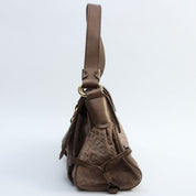 C Macadam One Shoulder Bag Brown
