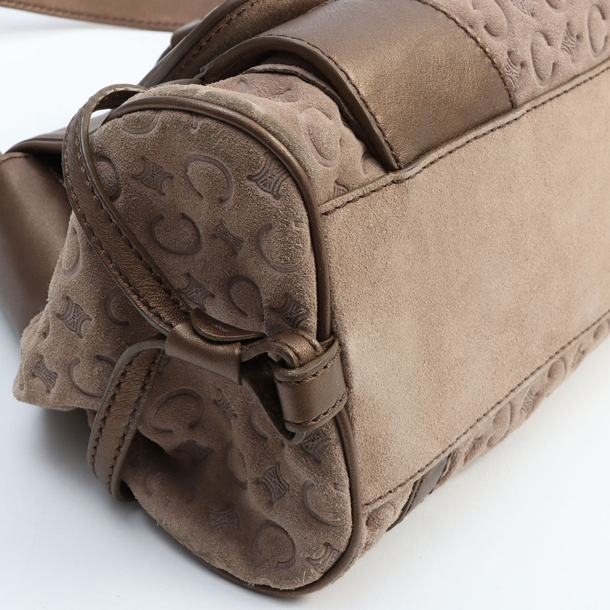 C Macadam One Shoulder Bag Brown