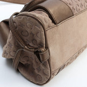 C Macadam One Shoulder Bag Brown