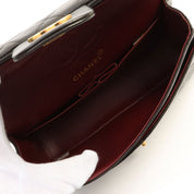 1995年頃製 クラシックフラップチェーンバッグ23cm ブラック