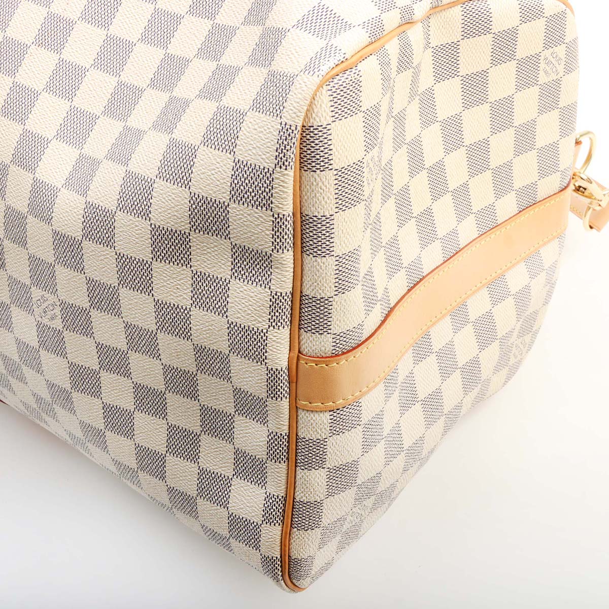 2007年产 路易威登Damier Azur帆布Keepall Bandouliere 55 旅行袋