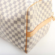 2007年产 路易威登Damier Azur帆布Keepall Bandouliere 55 旅行袋