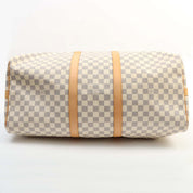 2007年产 路易威登Damier Azur帆布Keepall Bandouliere 55 旅行袋