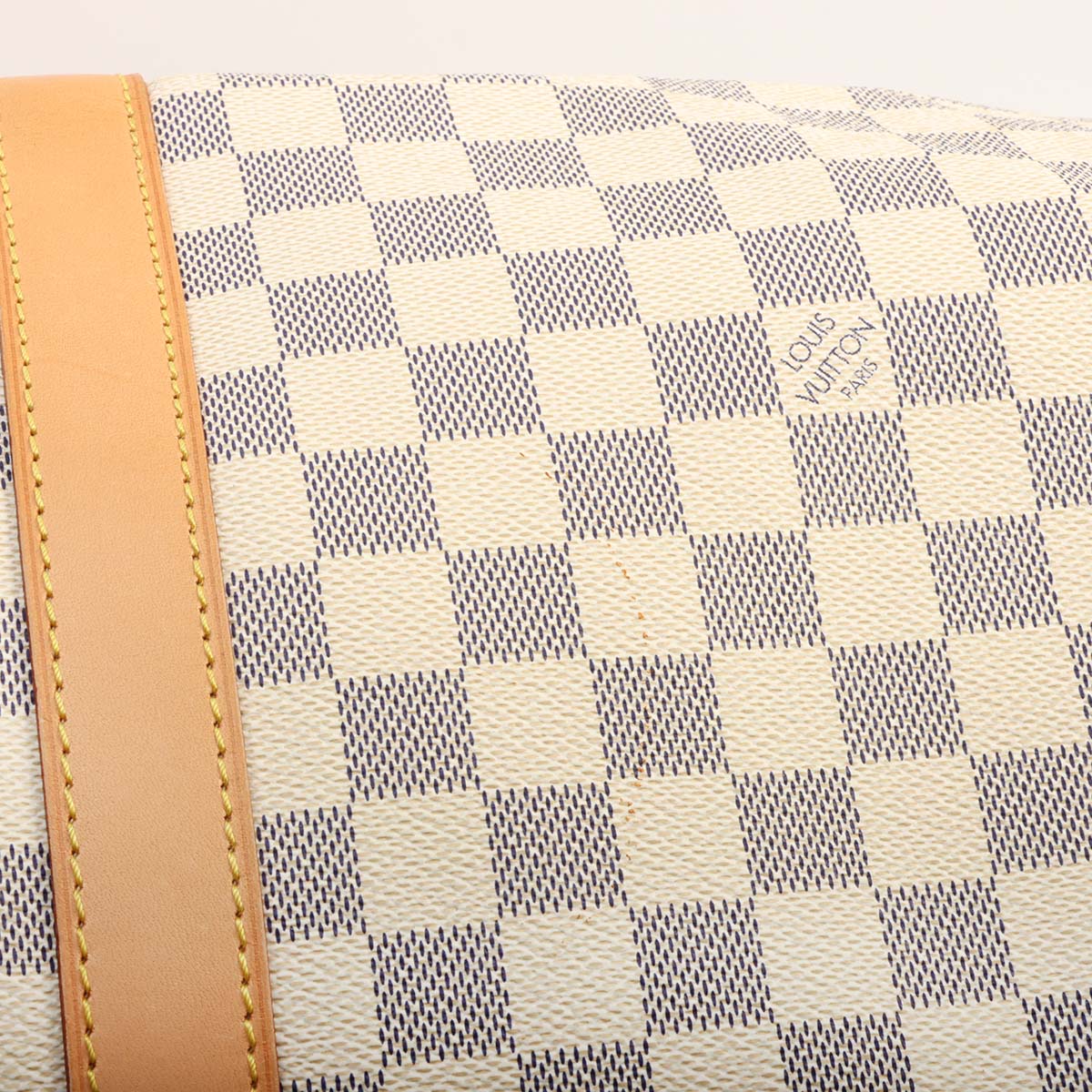 2007年产 路易威登Damier Azur帆布Keepall Bandouliere 55 旅行袋