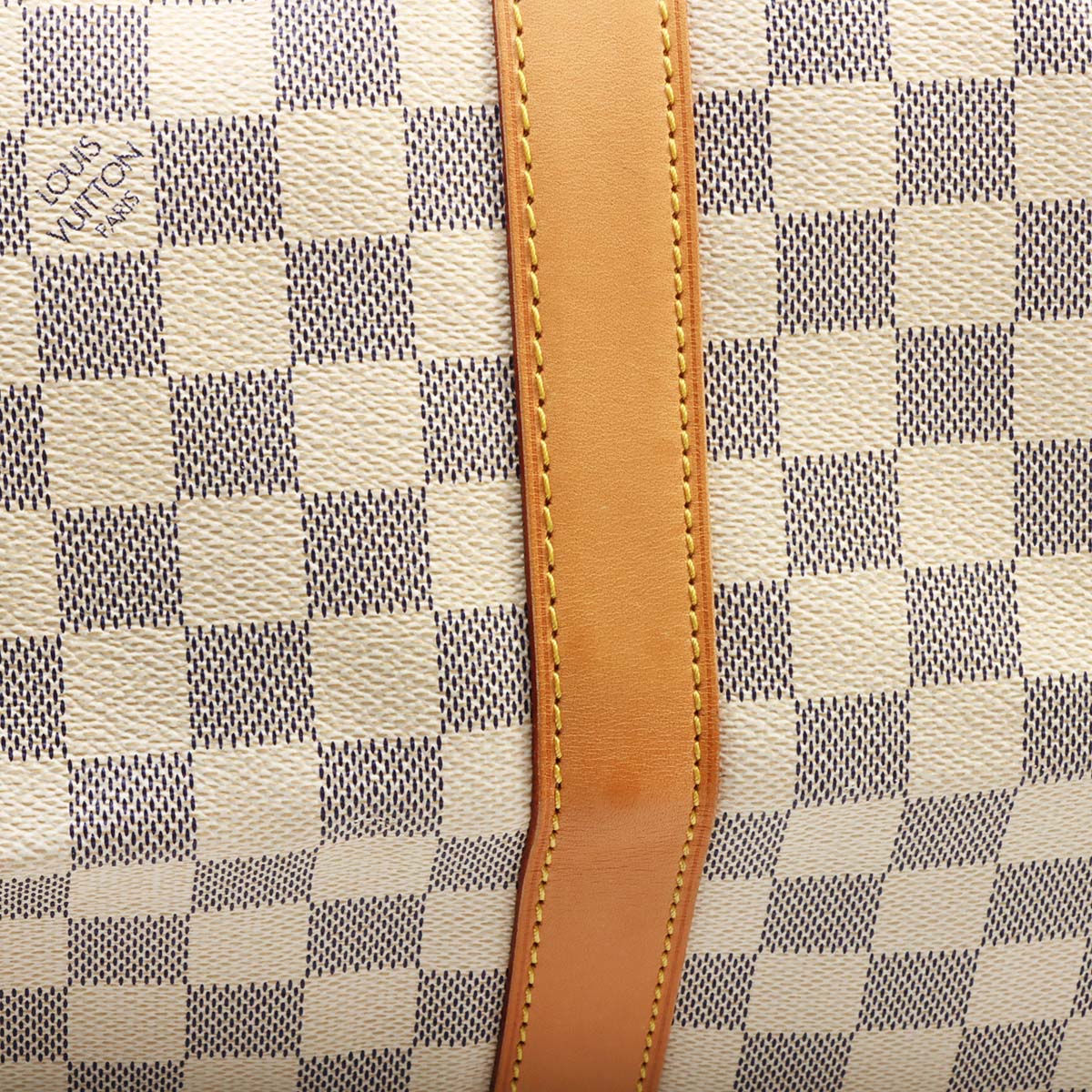 2007年产 路易威登Damier Azur帆布Keepall Bandouliere 55 旅行袋