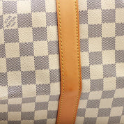 2007年产 路易威登Damier Azur帆布Keepall Bandouliere 55 旅行袋