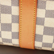 2007年产 路易威登Damier Azur帆布Keepall Bandouliere 55 旅行袋